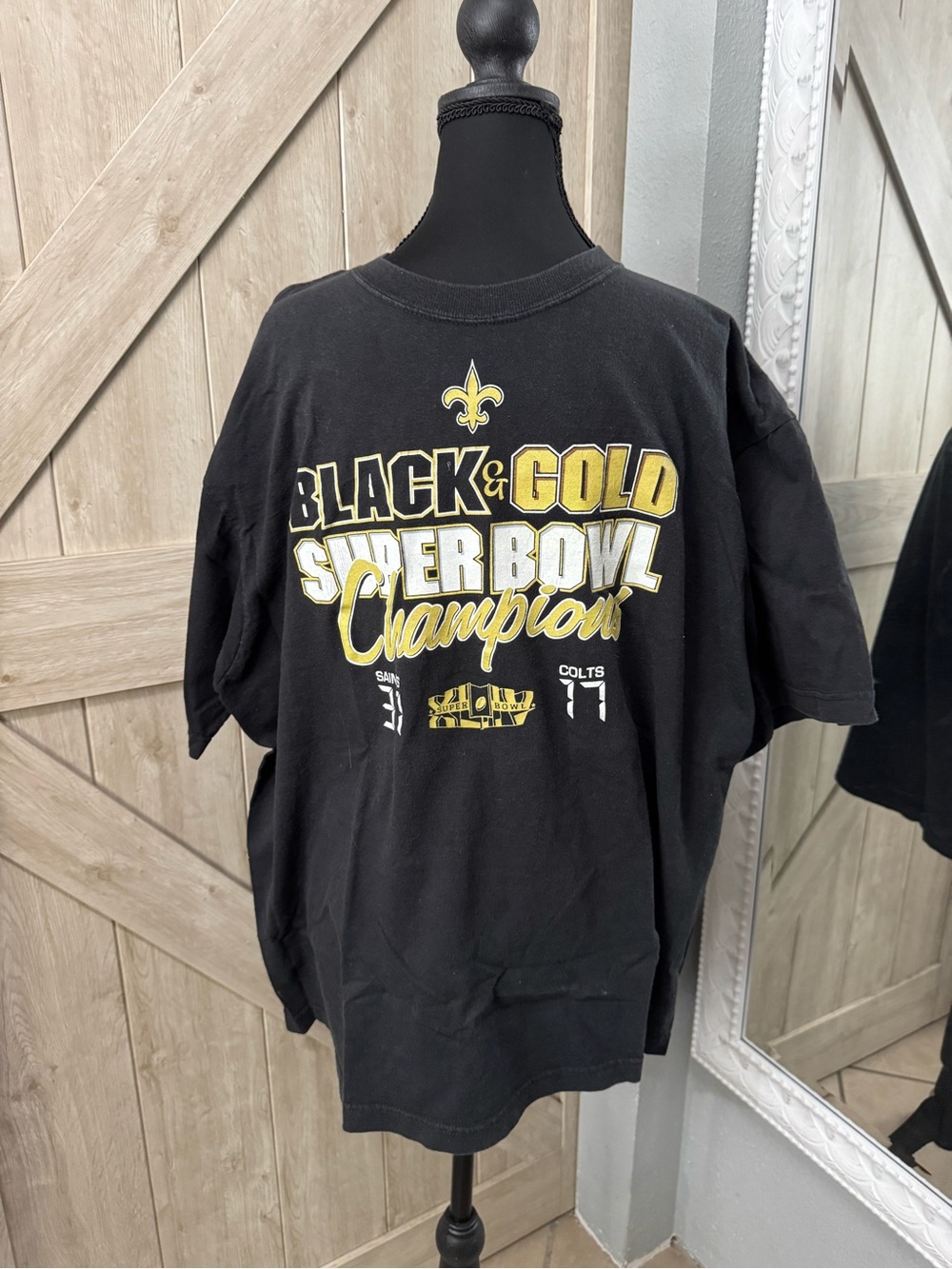Saints Super Bowl championship tee - XL